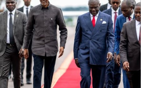 President Kagame Arrives in Brazzaville for President Nguesso's Inauguration Ceremony