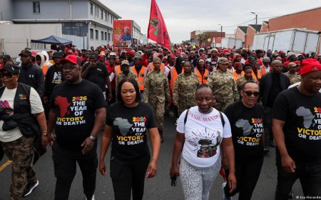 South African Opposition Figure Julius Malema Given Five-Year Jail Term.