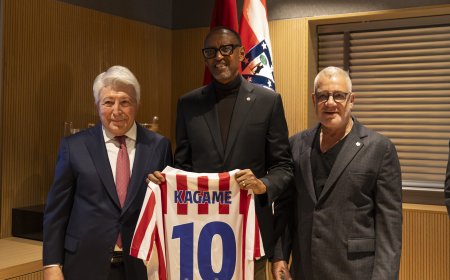 46 PHOTOS: H.E. Paul Kagame at Champions League Semi-Final: Rwanda’s Global Visibility Grows Through Football Partnerships