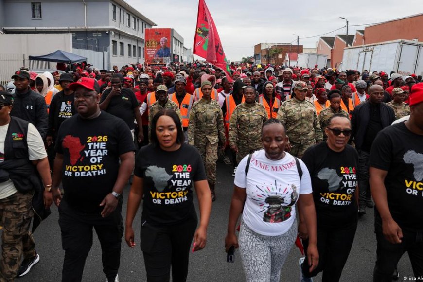 South African Opposition Figure Julius Malema Given Five-Year Jail Term.