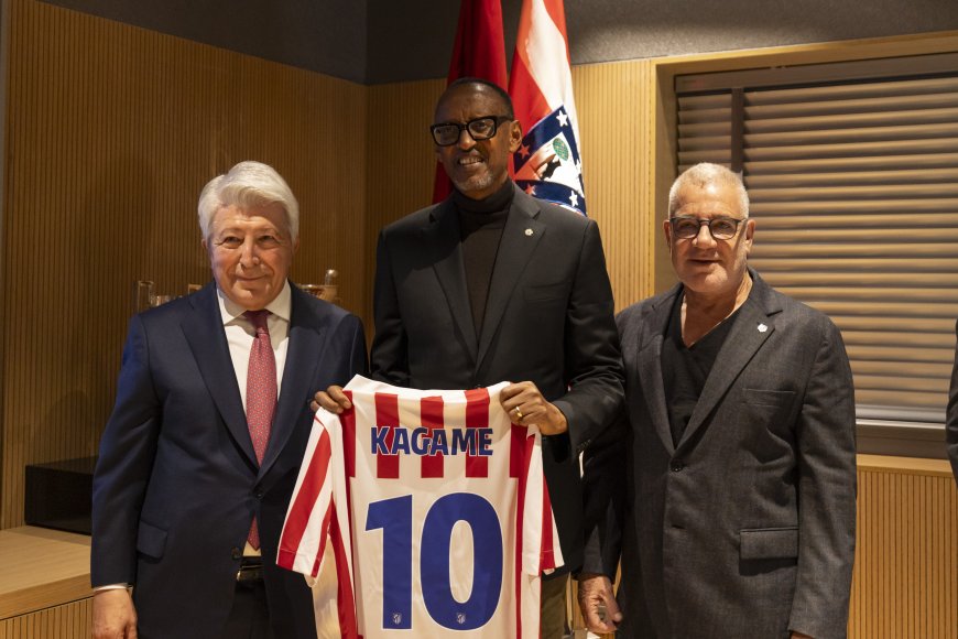 46 PHOTOS: H.E. Paul Kagame at Champions League Semi-Final: Rwanda’s Global Visibility Grows Through Football Partnerships
