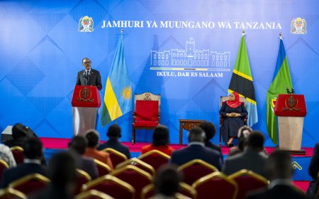 36 Photos: Summary of H.E Paul KAGAME Visit to The United Republic of Tanzania
