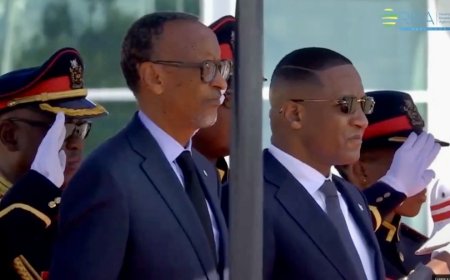 President Kagame has arrived in Botswana