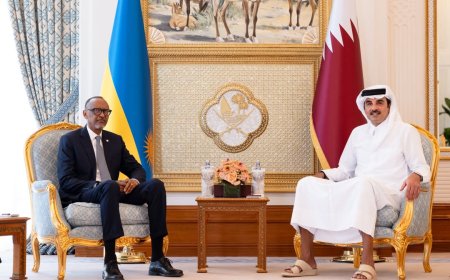 Rwanda and Qatar Strengthen Ties: President Kagame and Amir Sheikh Tamim Meet in Doha