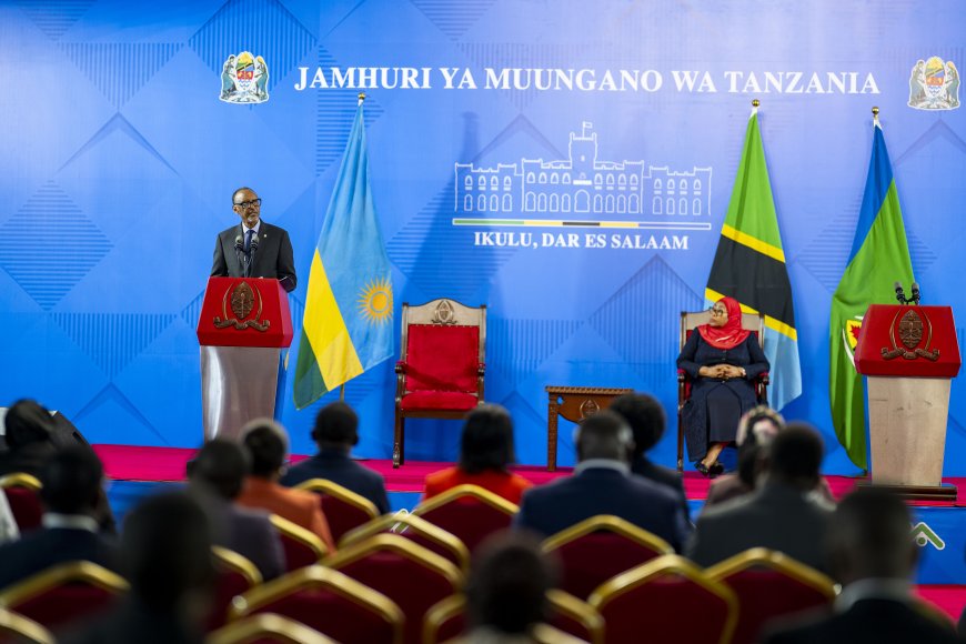 36 Photos: Summary of H.E Paul KAGAME Visit to The United Republic of Tanzania