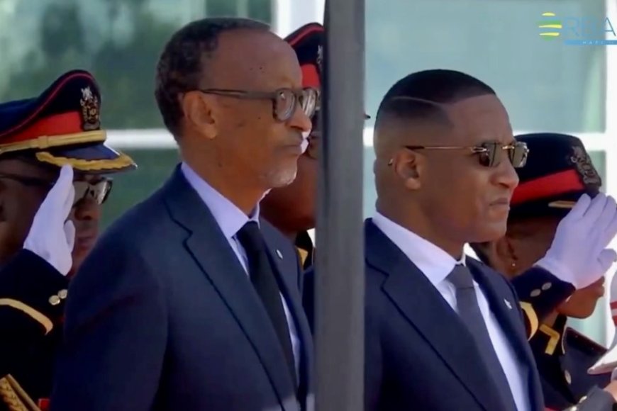 President Kagame has arrived in Botswana