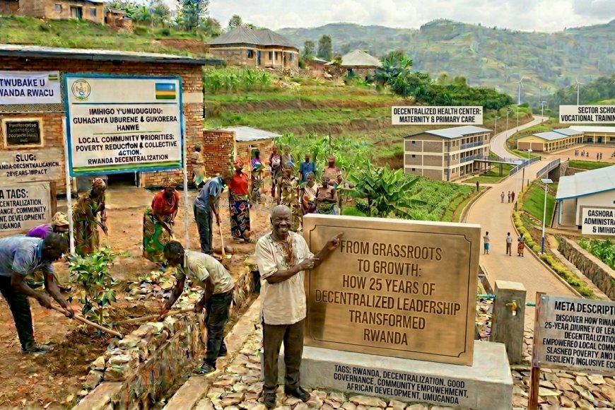 From Grassroots to Growth: How 25 Years of Decentralized Leadership Transformed Rwanda  Slug: ⁠rwanda-25-years