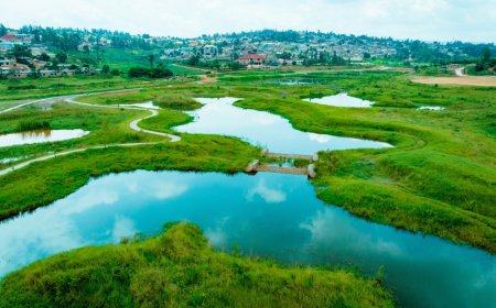Kigali’s Five Urban Wetlands Near Completion as Rwanda Reaches 94% Progress on Restoration Project