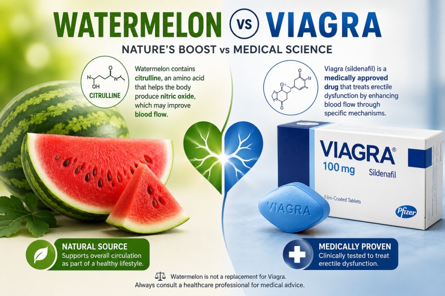 Did You Know? ???? Watermelon vs Viagra: What Scientists Say