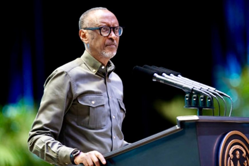 President Kagame warns against genocide distortion, urges youth to protect national unity