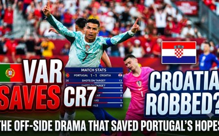 VAR Drama Rescues Cristiano Ronaldo and Portugal in World Cup Thriller Against Croatia