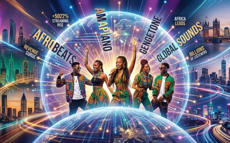 Sonic Boom: The Hard Numbers Behind Africa's Global Music Takeover