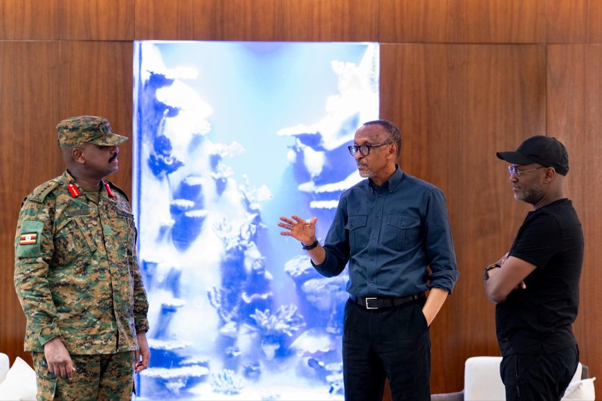Kagame, Gen Muhoozi Hold High-Level Talks to Boost Rwanda-Uganda Bilateral Ties and Regional Security